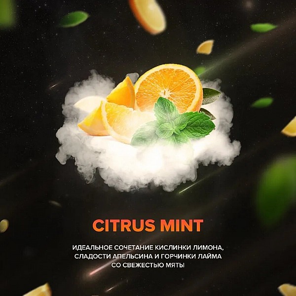 Тютюн для кальяну 420 Citrus Mint (Цитрус Мінт) 100г