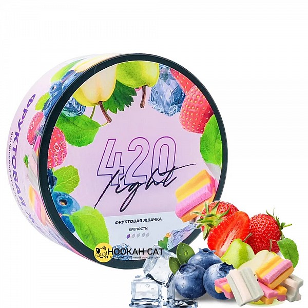 Табак для кальяна 420 Light Fruit Gum