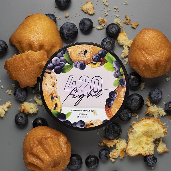 420 Light Blueberry Muffin
