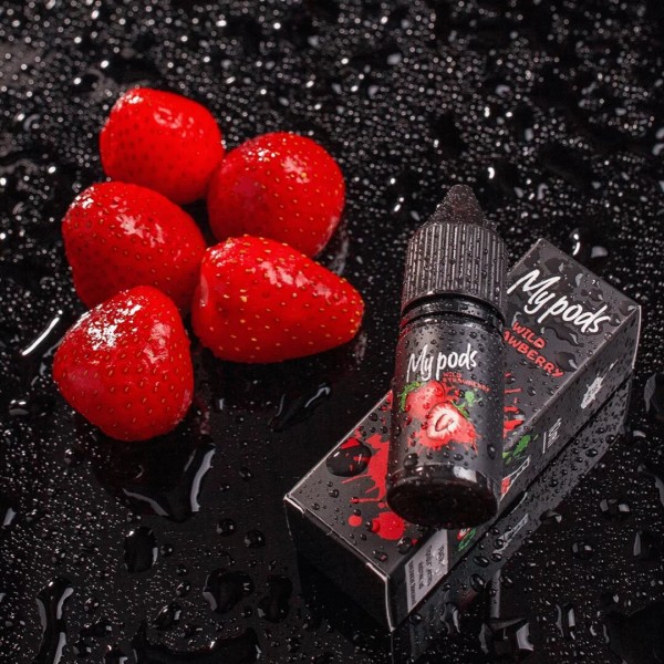 Рідина Hype My Pods Wild Strawberry (Полуниця Суниця) 5.9% 10ml для електронних сигарет