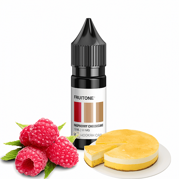 Жидкость для POD систем Fruitone Raspberry Cheesecake (Фрутон Малиновый Чизкейк) 50мг 15мл