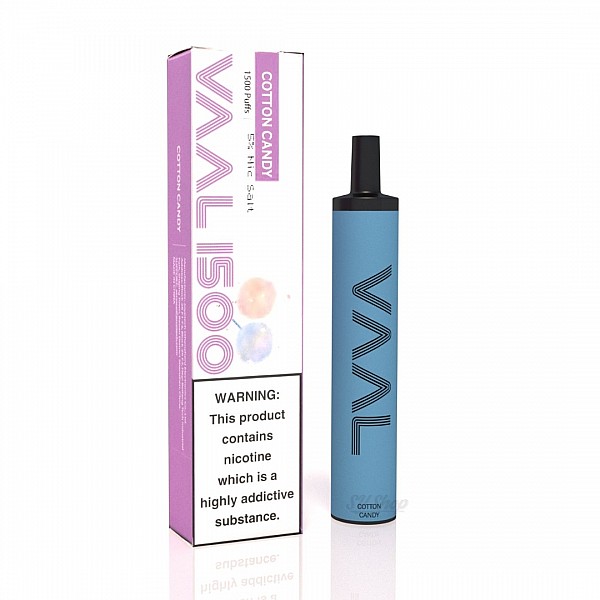Одноразовий VAAL Cotton Candy (Ваал Солодка Вата) | 1500 затяжок | 5% Одноразовий VAAL Cotton Candy (Ваал Солодка Вата) | 1500 затяжок | 5%