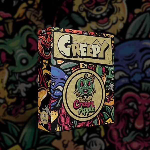 Табак для кальяна Creepy Apple (Крипи Яблоко) 100 г Табак для кальяна Creepy Apple (Крипи Яблоко) 100 г