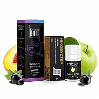 Набір Chaser Black Blackcurrant Peach Apple