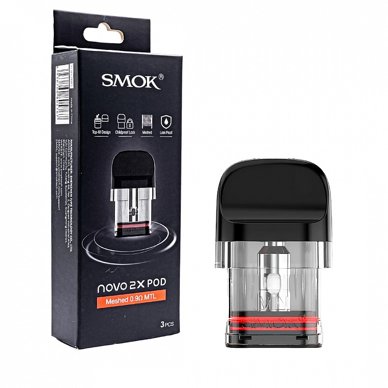 Картридж Smok Novo 2X Pod Meshed 0.9 0m MTL