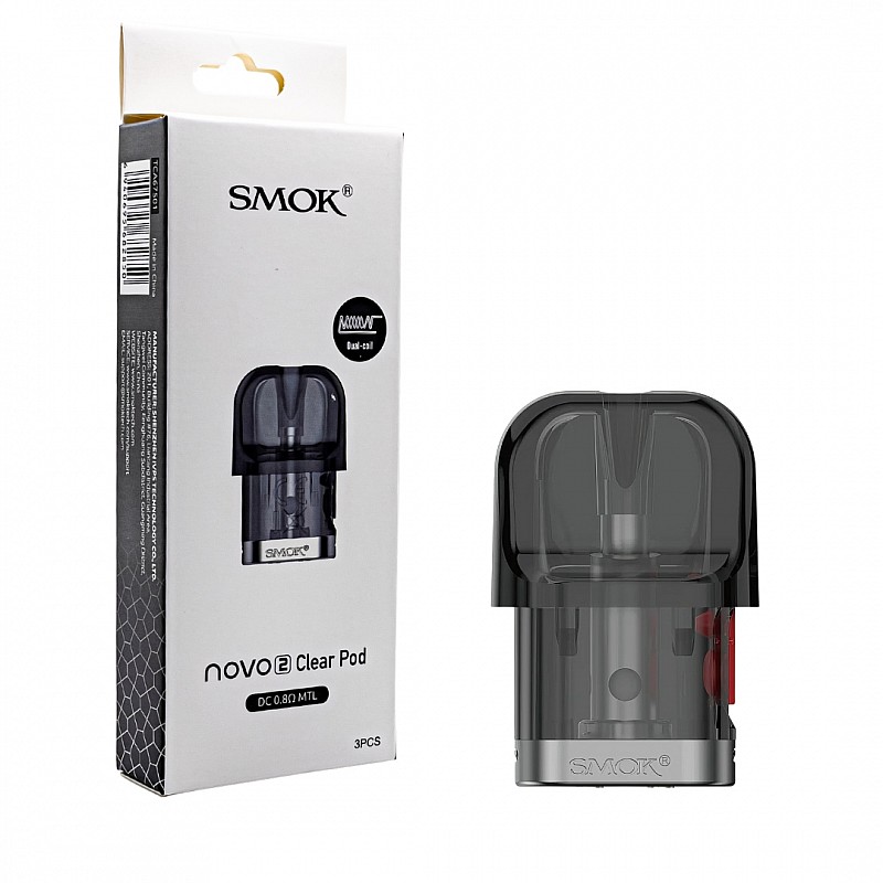 Картридж Smok Novo 2 Clear Pod 1.8ml 0.8om