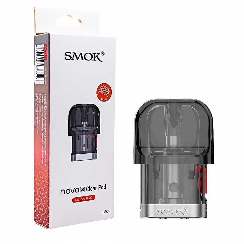 Картридж Smok Novo 2 Clear Pod 0.8om Meshed