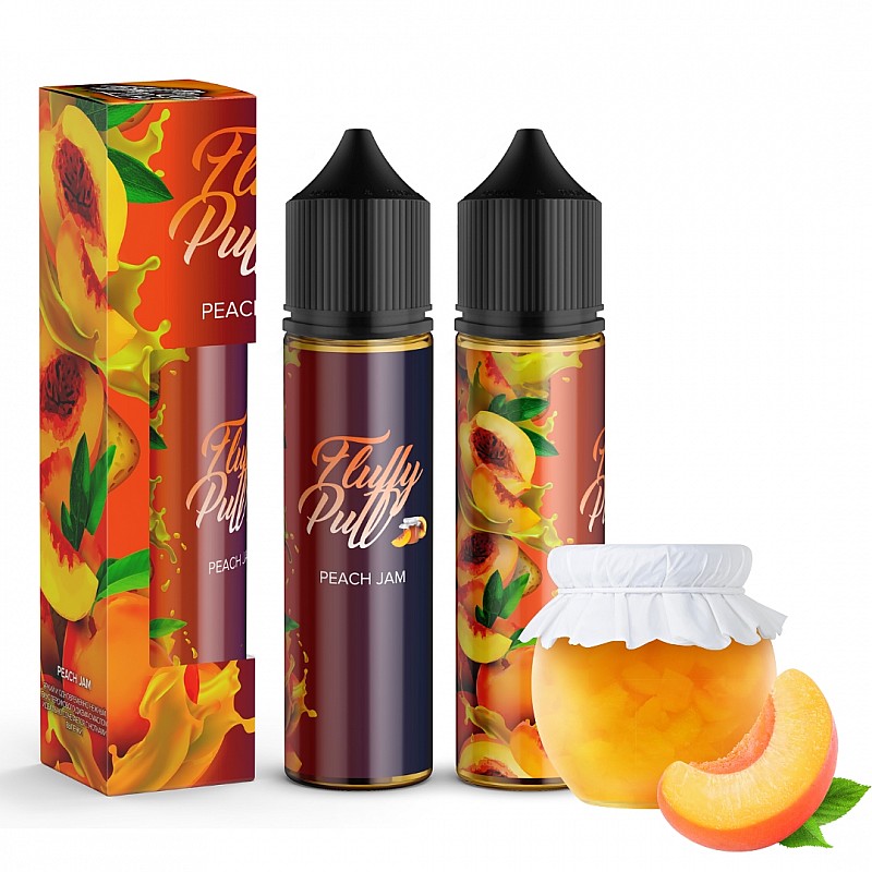 Набір Fluffy Puff Organic Peach Jam