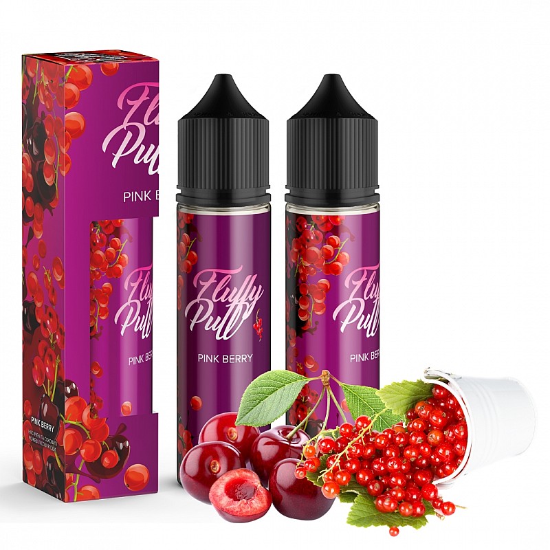 Набор Fluffy Puff Organic Pink Berry