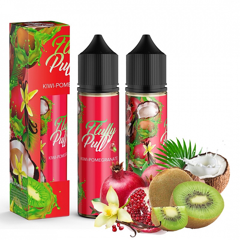 Набір Fluffy Puff Organic Kiwi Pomegranate