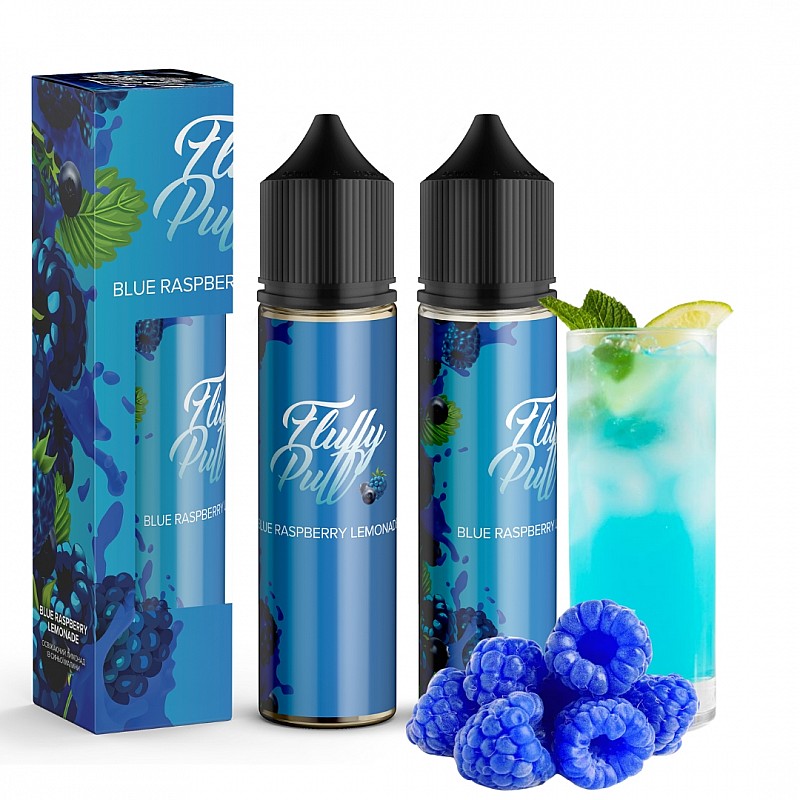 Набір Fluffy Puff Organic Blue Raspberry Lemonade