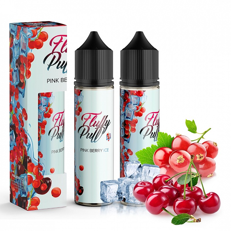 Набір Fluffy Puff Organic Pink Berry Ice