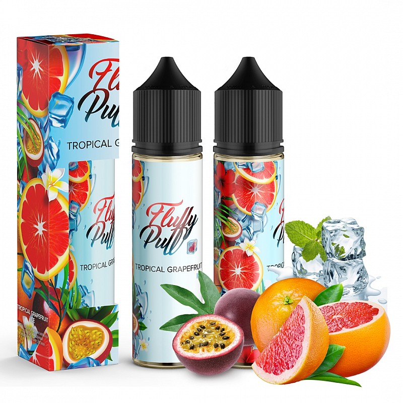 Набір Fluffy Puff Organic Tropical Grapefruit Ice