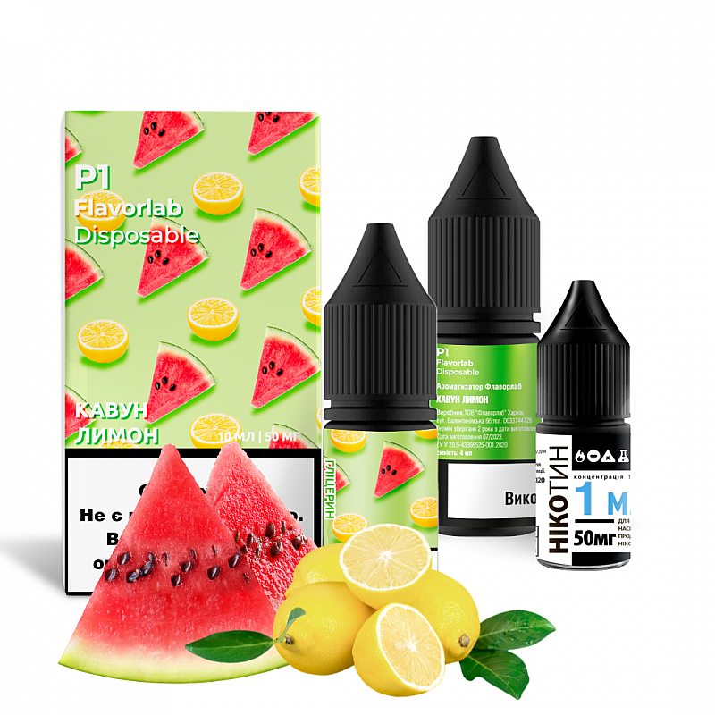 Набір Flavorlab P1 Watermelon Lemon