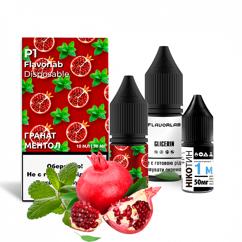 Набір Flavorlab P1 Pomegranate Menthol