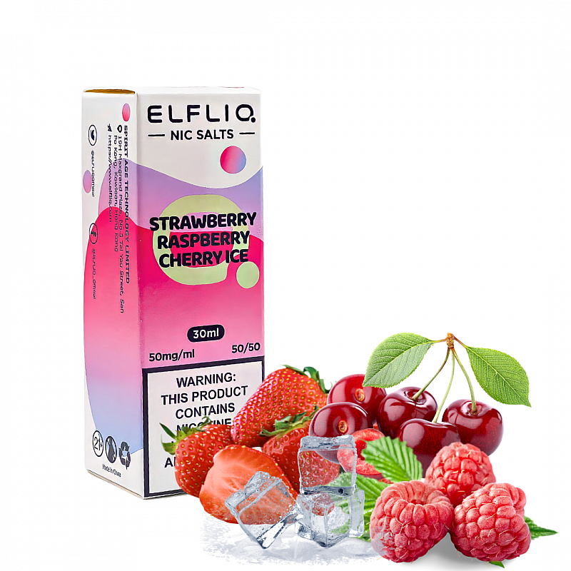 ELFLIQ Strawberry Raspberry Cherry