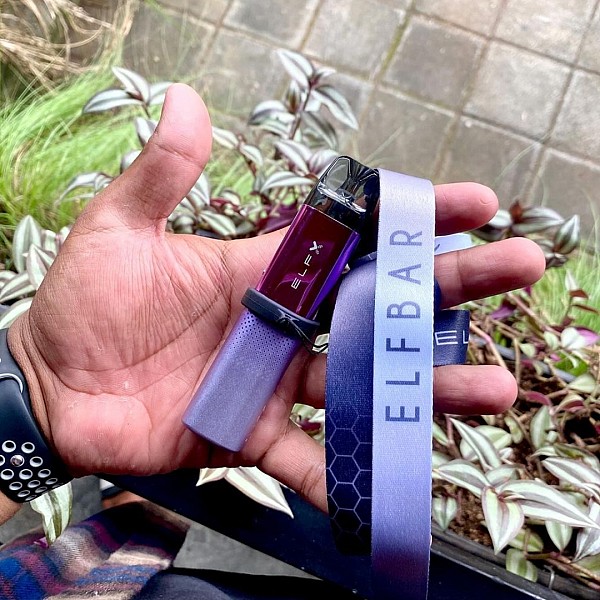Под система Elf Bar ELFX Purple + картридж 0.6 Ω та 0.8 Ω Под система Elf Bar ELFX Purple + картридж 0.6 Ω та 0.8 Ω