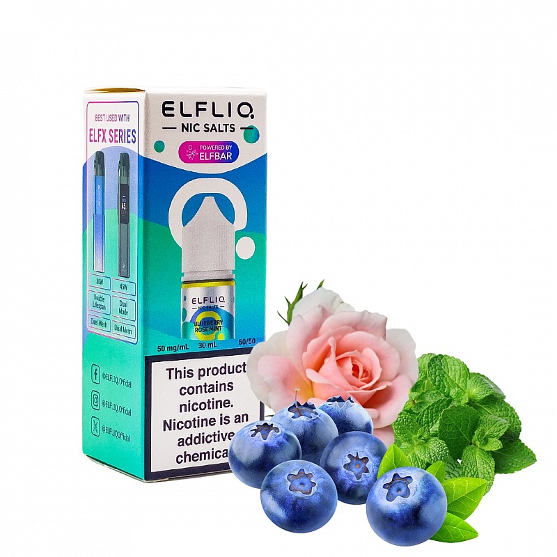 ELFLIQ Blueberry Rose Mint