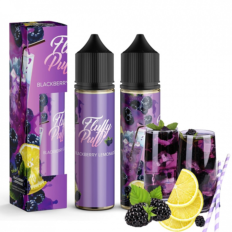 Набір Fluffy Puff Organic Blackberry Lemonade