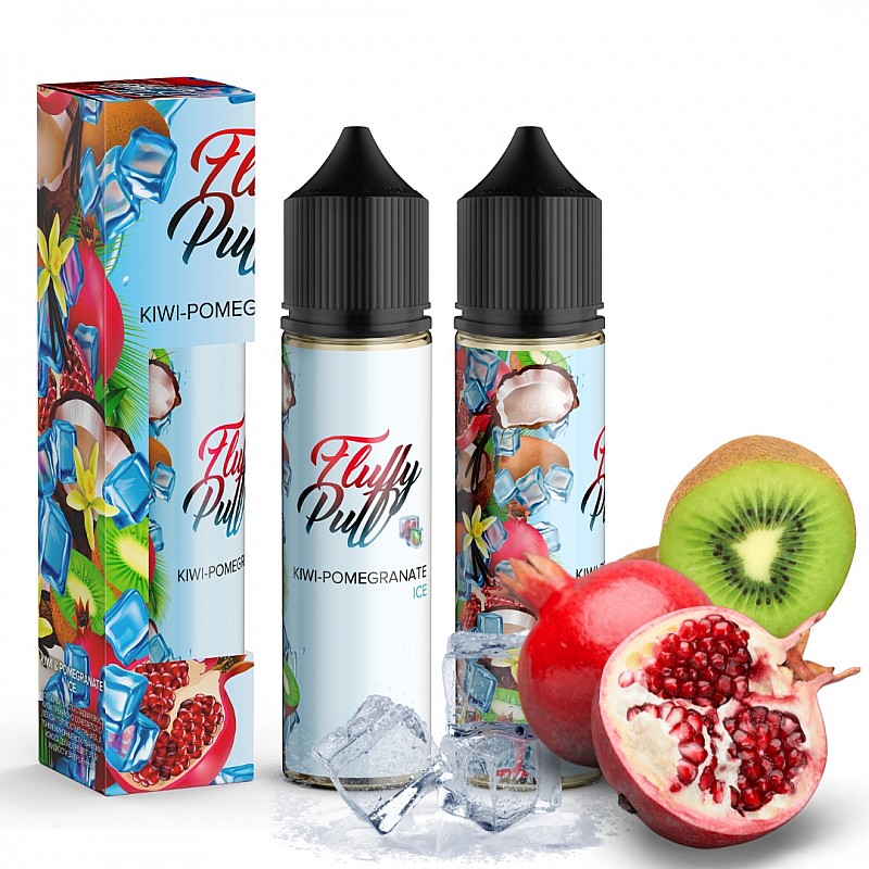 Набір Fluffy Puff Organic Kiwi Pomegranate Ice