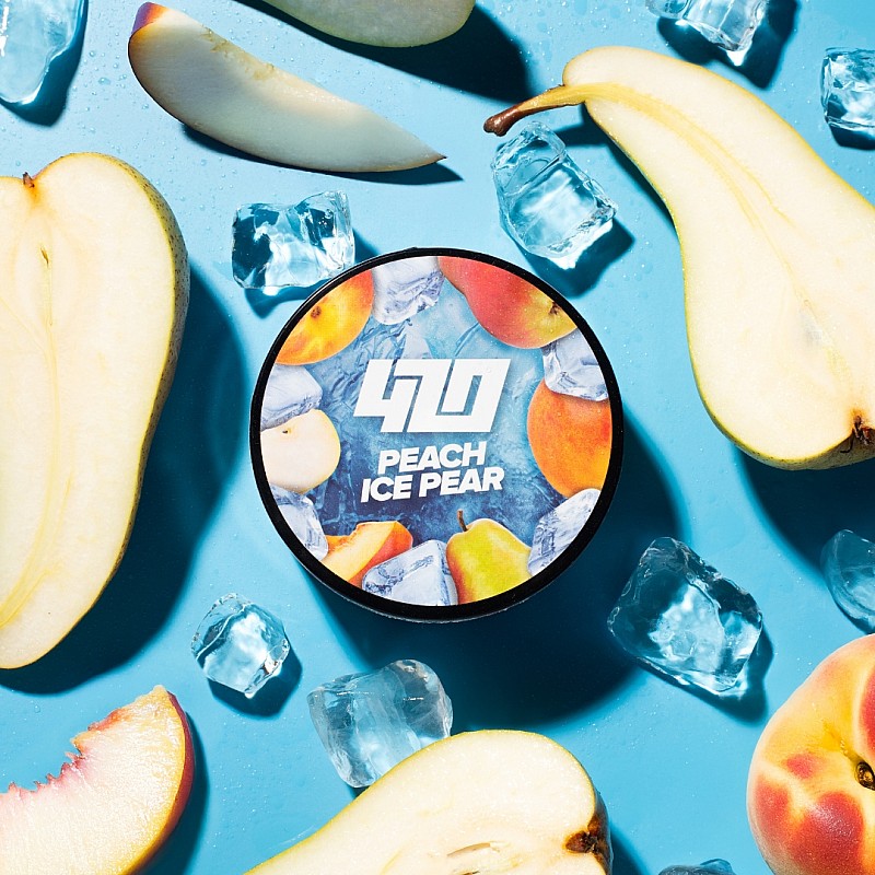Табак 420 Frost Line Peach Ice Pear