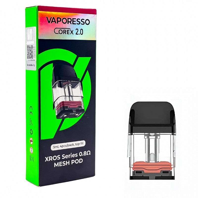 Картридж Vaporesso XROS Corex 2.0 0.8 Ом 3 Мл