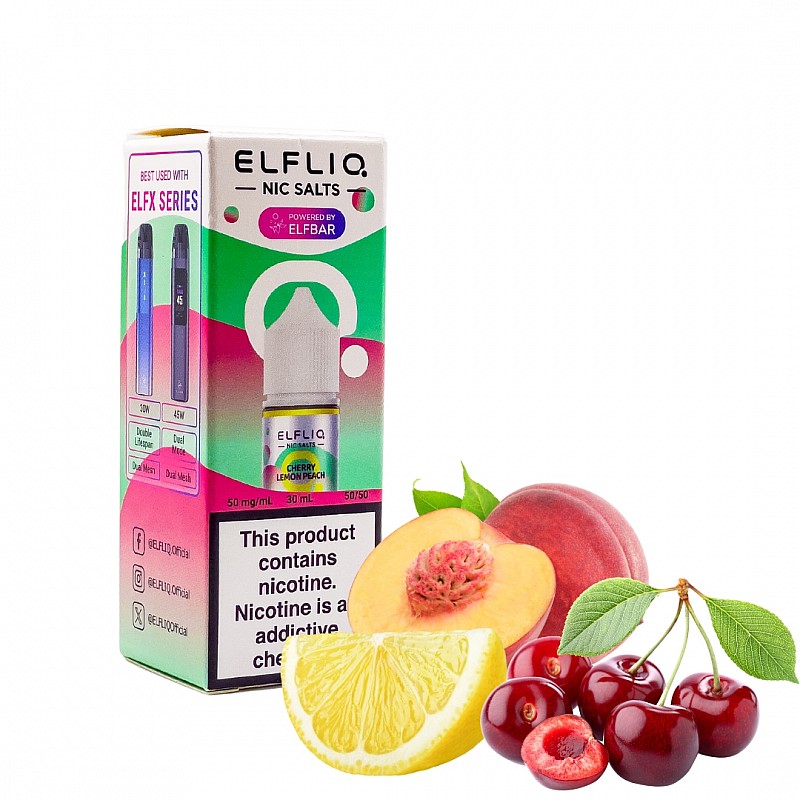 ELFLIQ Cherry Lemon Peach
