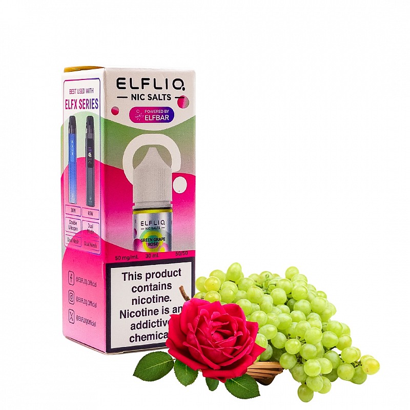 ELFLIQ Green Grape Rose