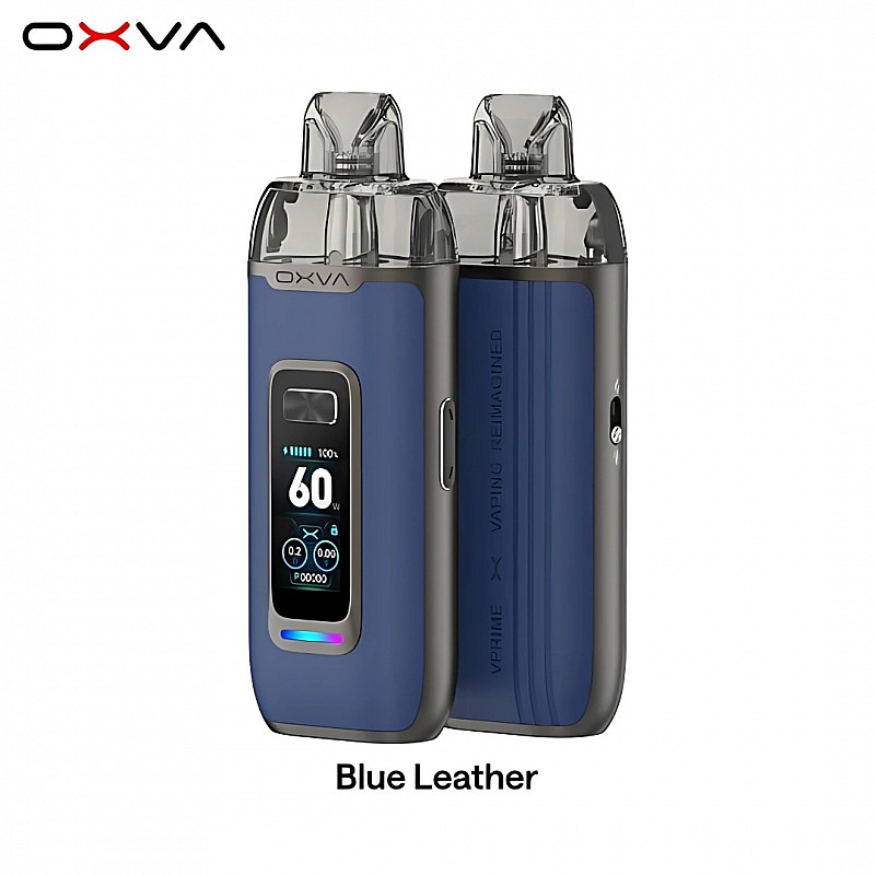 Oxva VPrime Blue Leather