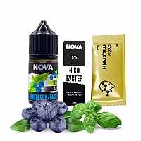 Набор Nova Salt Blueberry Basil 50 мг