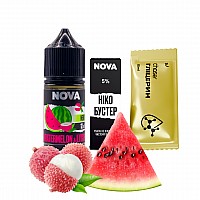 Набір Nova Salt Watermelon Lychee 50 мг