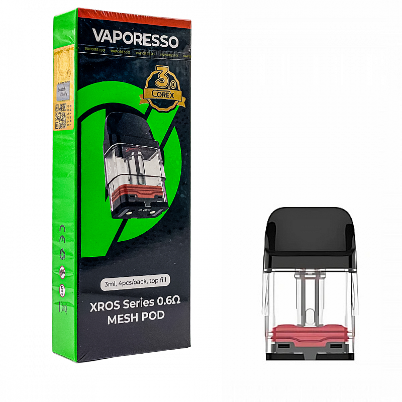 Картридж Vaporesso XROS Corex 3.0 0.6 Ом 3 Мл