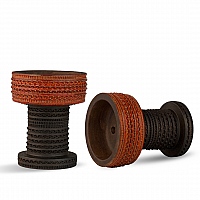 Чаша Gusto Bowls Rook Design Red