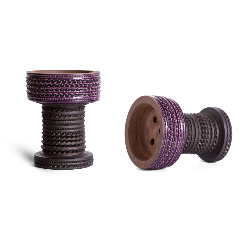 Чаша Gusto Bowls Rook Design Violet