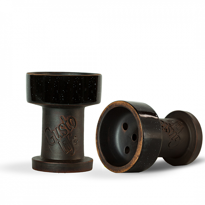 Чаша Gusto Bowls Rook Black White Point