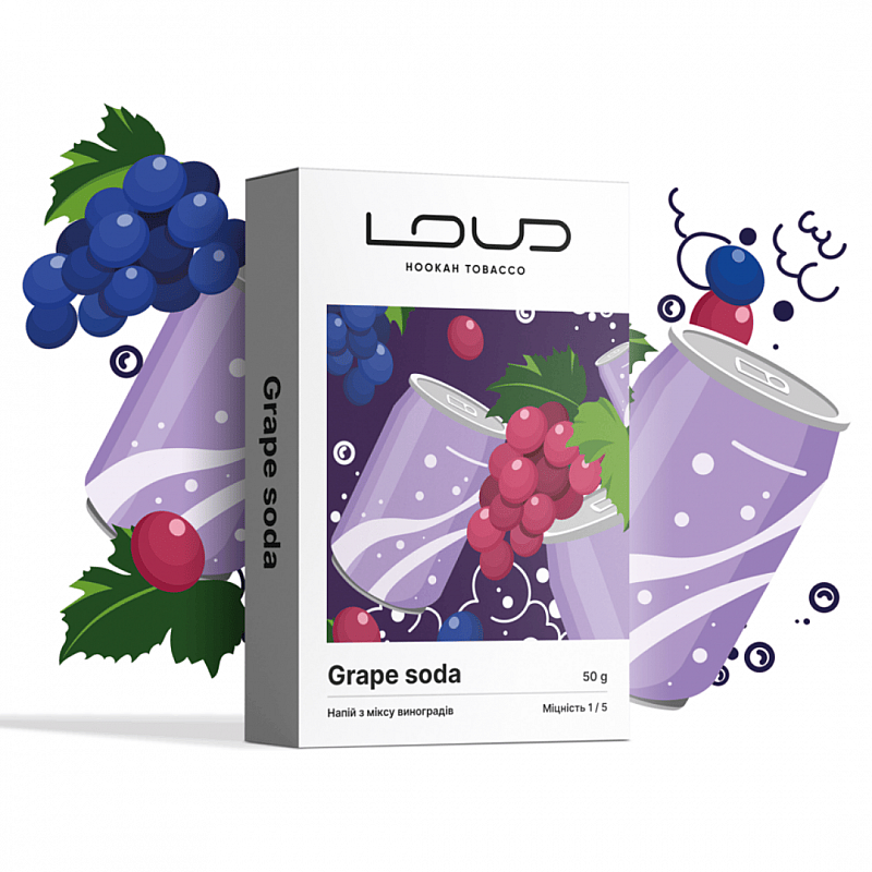 Loud Light Grape Soda