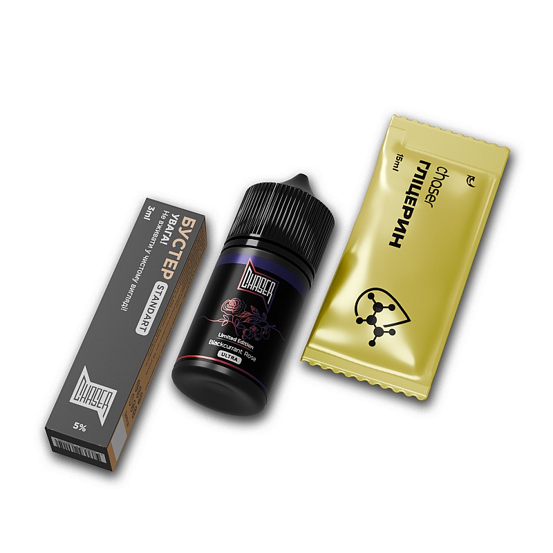 Набір Chaser Black Blackcurrant Rose