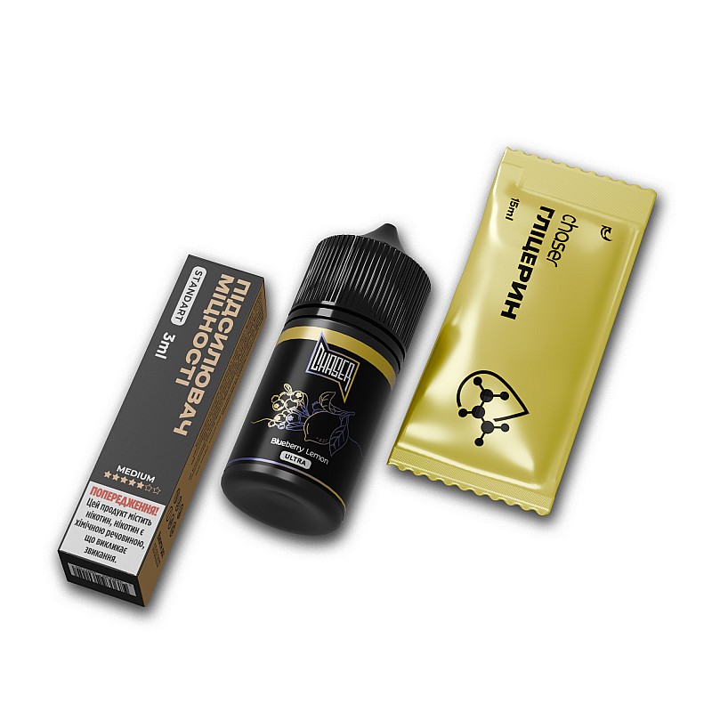 Набір Chaser Black Blueberry Lemon