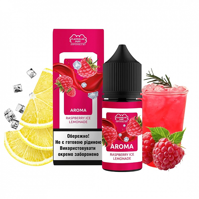 Набор Flavorlab Puff Raspberry Ice Lemonade 30 ml