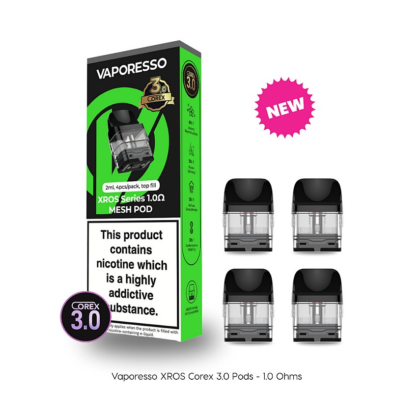 Картридж Vaporesso XROS Corex 3.0 1.0 Ом 2 Мл