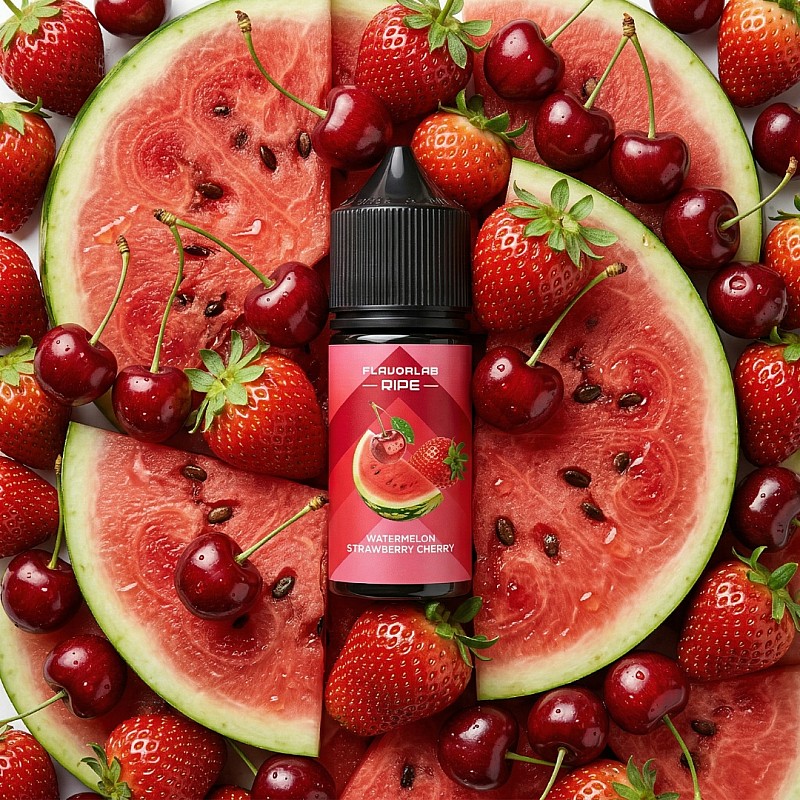 Набір Flavorlab Ripe Watermelon Strawberry Cherry