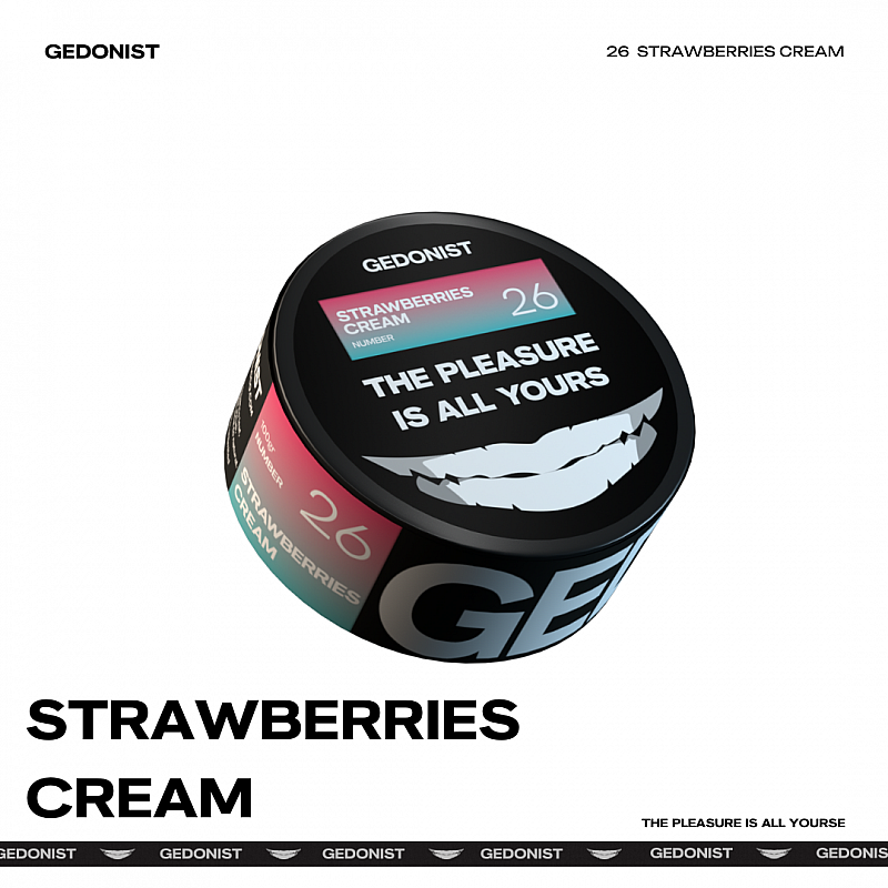 Gedonist Strawberries Cream