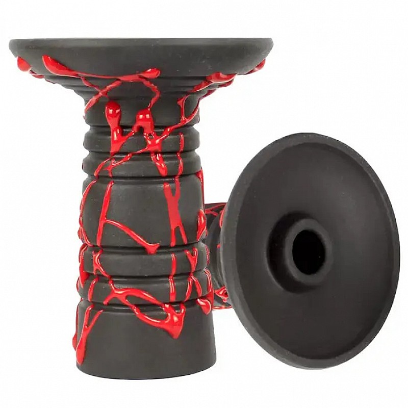 Чаша Gusto Bowls GLAZE Alien Red/Black