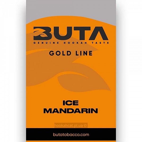 Кальянний тютюн Buta Gold Ice Mandarin (Бута Айс Мандарин) 50г
